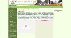 Desktop Screenshot of planningmanipur.gov.in